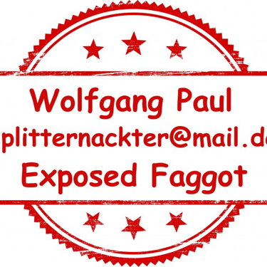 The Exposure of Faggot Wolfgang Paul -The Faggot Wolfgang Paul has t…