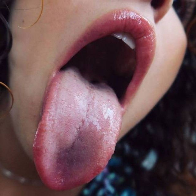 Tongue natural first time retro