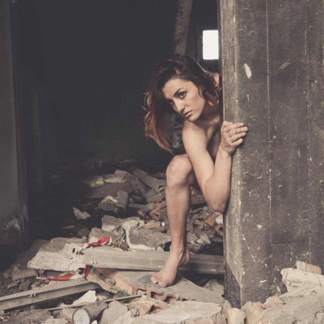 UrbEx - Urban Exploration -Nude girls in abandoned places