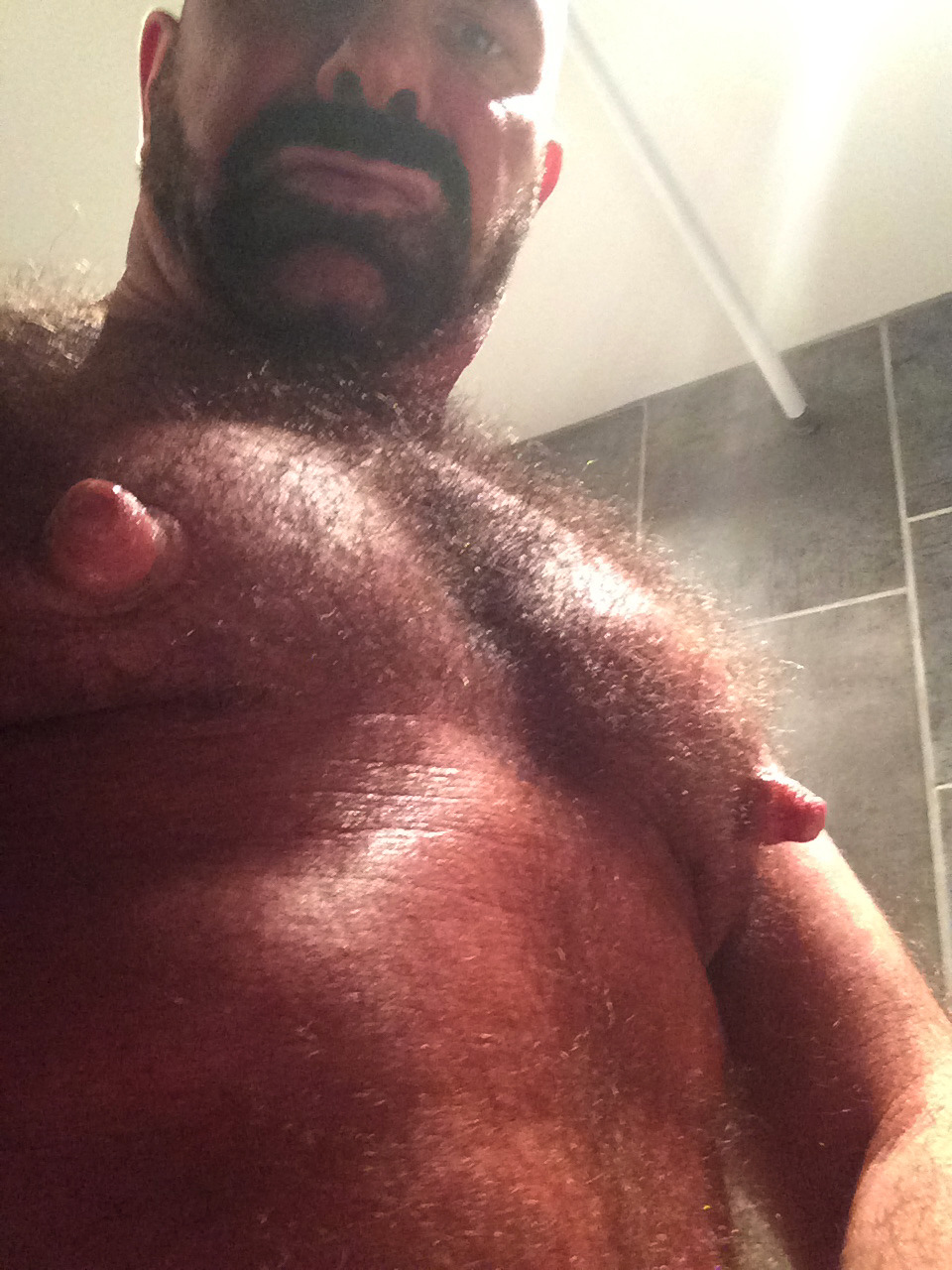 Photo by Smitty with the username @Resol702,  January 13, 2020 at 12:38 AM. The post is about the topic Hairy Man Nips.
