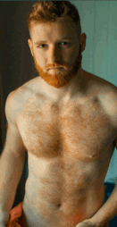 Photo by Smitty with the username @Resol702,  March 3, 2021 at 8:57 PM. The post is about the topic Gay Hairy Men and the text says 'Ginger fur. yum'