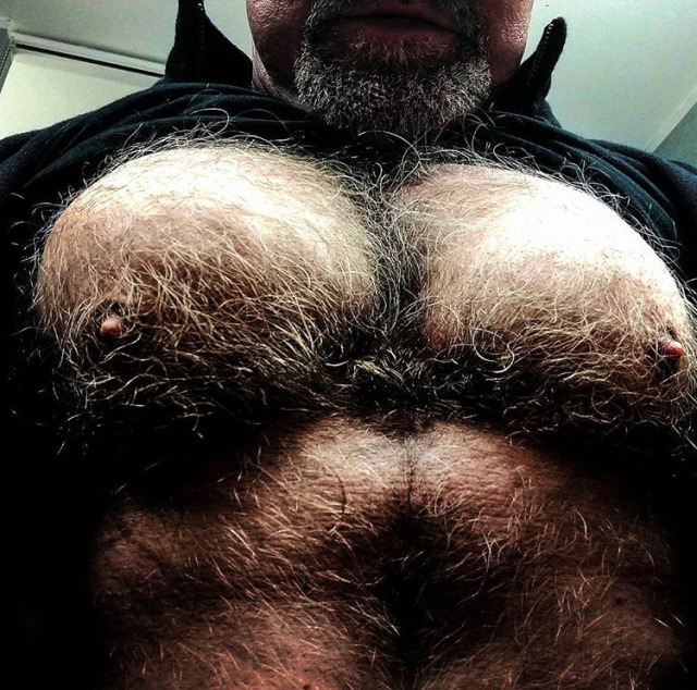 Photo by Smitty with the username @Resol702, posted on February 23, 2020. The post is about the topic Hairy Man Nips.