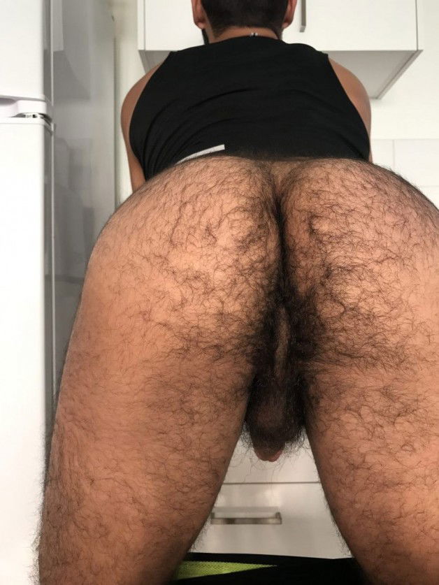 Shorts long hair daddy asshole