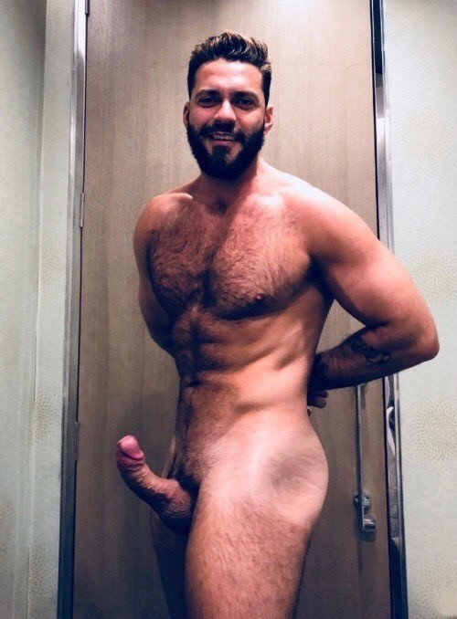 Photo by Smitty with the username @Resol702, posted on April 19, 2019. The post is about the topic Gay Hairy Men and the text says 'What a nice cock'