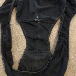 Shared Photo by Metalguy666 with the username @Metalguy3150,  January 12, 2022 at 1:25 PM. The post is about the topic Panties and the text says 'Wifes knickers from the laundry still a little damp. Scent was awesome too - pussy, ass and pee 💦💦💦'