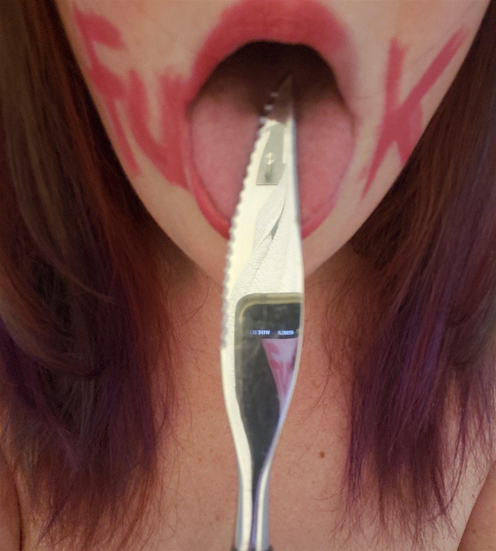Photo by CurvyGingrrr with the username @CurvyGingrrr, who is a verified user,  January 3, 2019 at 8:57 AM and the text says 'I Like to call this the F photoset 💋🔪
#fuck #fuckit #fuckmyface #fuckme #fuckbabygirl'