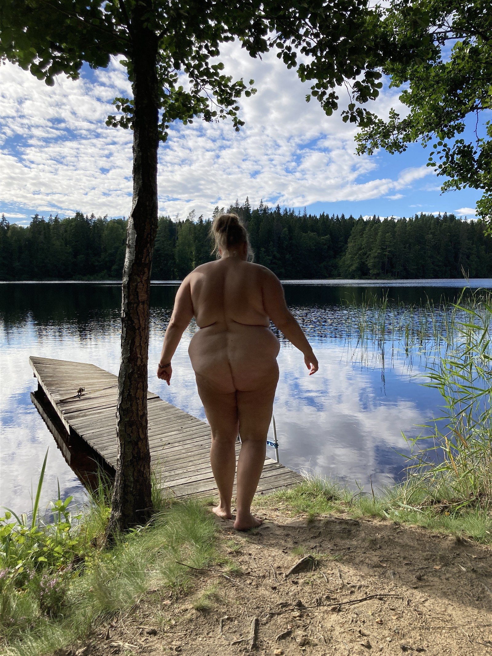 Photo by Plus-Size-Sabine--80 with the username @Plus-Size-Sabine--80,  December 30, 2023 at 11:09 PM. The post is about the topic SSBBW Beauties and the text says 'Showing myself to nature
 #boobs #tits #bbw #milf If you you like what you see please share, like, comment and tribute. 😘'