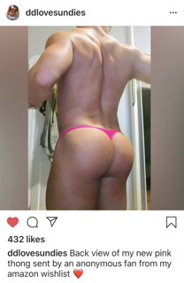 Photo by Jkat076 with the username @Jkat076, who is a verified user,  February 25, 2019 at 1:55 PM. The post is about the topic Gay male ass and the text says 'Bubblebutt from Instagram 🤤🤤🤨🙌🏽'