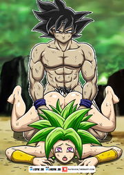 Photo by DBArt18 with the username @DBArt18,  February 3, 2021 at 4:40 AM. The post is about the topic Hentai and the text says 'Guku vs Kefla Dragon Ball Super'