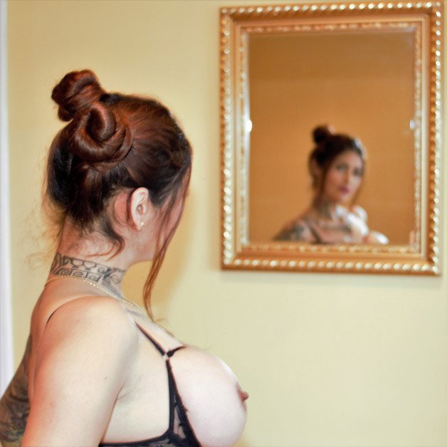 Photo by LatinaBridgette with the username @Bridgette-Marquez, who is a verified user,  March 15, 2021 at 12:30 PM. The post is about the topic MILF and the text says 'Just relaxing reading some hot comments from you guys.  Keep them coming.  Added another mirror photo for you to think about'