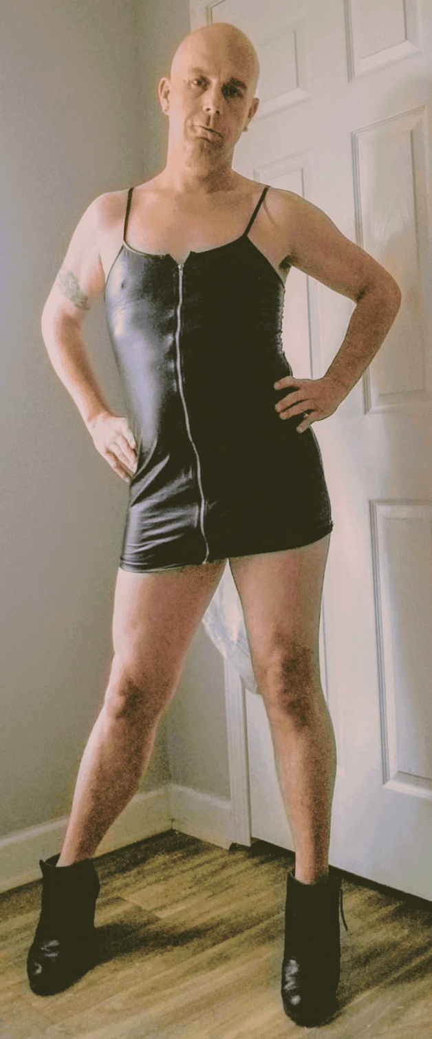 Photo by PantyBitchBoy with the username @PantyBitchBoy,  February 21, 2021 at 1:47 AM. The post is about the topic Sexy Lingerie and the text says 'I just love dressing like a slutty sissy faggot cockwhore'