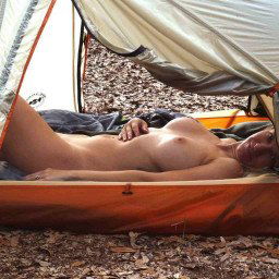 Photo by Mechanic69 with the username @Mechanic69,  January 12, 2022 at 2:48 PM. The post is about the topic Best Nude and the text says 'camping'