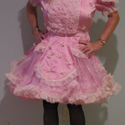 Photo by Chrisissy with the username @Chrisissy,  September 16, 2023 at 11:28 AM. The post is about the topic Sissy and the text says 'Chrisissy in her Pink Sissy Maid outfit available to serve!'