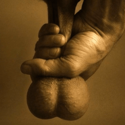 Photo by SwitchForHer with the username @SwitchForHer,  April 26, 2021 at 12:23 AM. The post is about the topic Don’t forget the balls ! and the text says '#ballstretching, #cbt, #balls'