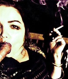 Photo by SwitchForHer with the username @SwitchForHer,  September 4, 2023 at 9:57 PM. The post is about the topic Erotic Smoking and the text says '#boundlessswitch, #smoking, #blowjob'