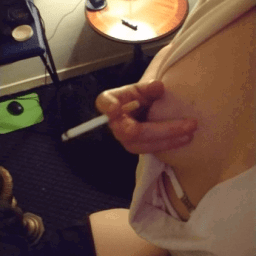 Photo by SwitchForHer with the username @SwitchForHer,  February 28, 2021 at 3:54 AM. The post is about the topic Femdom pegging and the text says '#smoking, #strapon, #pegging'
