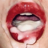 Photo by SwitchForHer with the username @SwitchForHer,  June 24, 2021 at 8:45 PM. The post is about the topic Oral Creampie and the text says '#cum, #cummylips, #oralcreampie, #lips, #lipstick, #kissme'