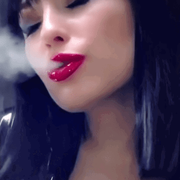 Photo by SwitchForHer with the username @SwitchForHer,  March 26, 2021 at 9:22 PM. The post is about the topic Smoking babes and Fucking and the text says '#smoking, #lips'