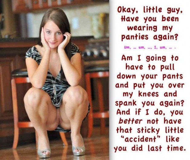 Photo by DirtyCouple1956 with the username @DirtyCouple1956,  June 18, 2021 at 2:18 PM. The post is about the topic Wear my panties hubby and the text says 'A good spanking from my wife. So gooooddd'