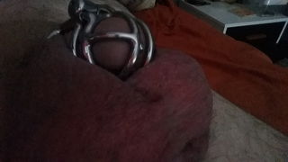 Photo by JMD0 with the username @JMD0,  July 1, 2021 at 11:11 PM. The post is about the topic Male Chastity in FLR and the text says 'As of today I've been locked 6 months straight'