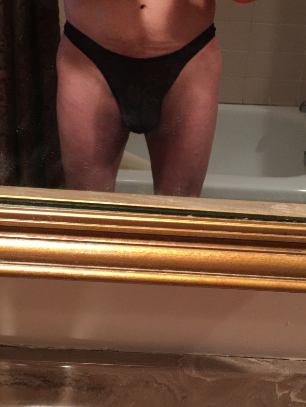 Photo by 501showoff with the username @501showoff, who is a verified user,  March 23, 2021 at 4:03 AM. The post is about the topic Women who love their straight men in panties/tight and the text says 'she loves me to dress up'