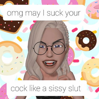 Photo by Sisscumdump4u with the username @Sisscumdump4u,  April 2, 2021 at 1:48 AM. The post is about the topic Beta sissy slut and the text says 'even my avatar is a slut'