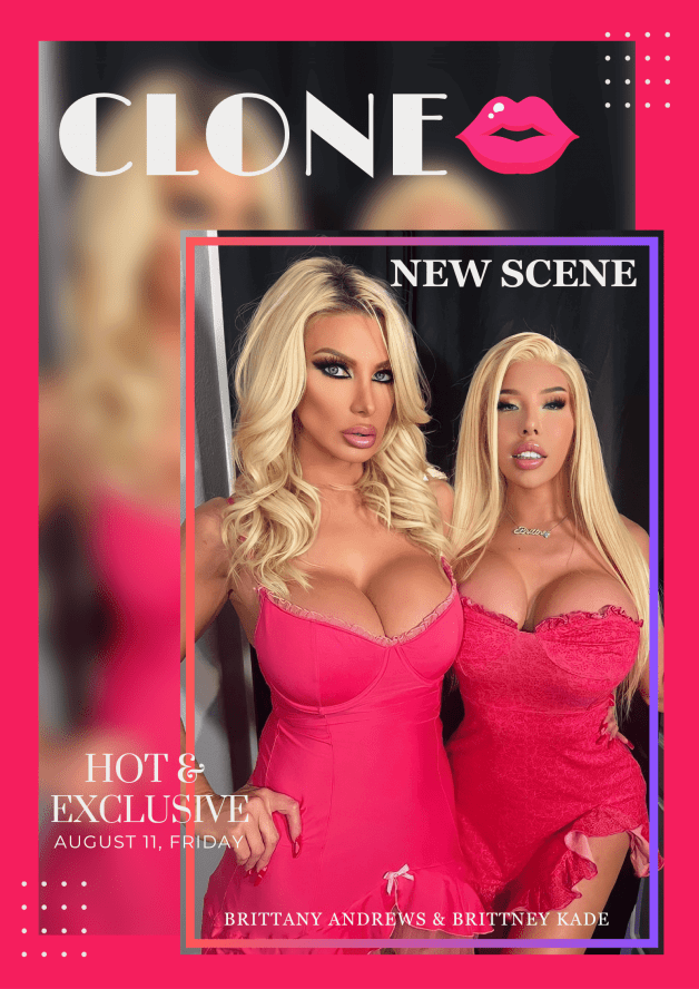 Watch the Photo by BrittanyAndrews with the username @BrittanyAndrews, who is a star user, posted on August 8, 2023 and the text says '#BritsLegion BRAND NEW SCENE 🌟 - COMING OUT this AUG. 11, Friday! Featuring @DJBritStar & @BrittneyKade 💕 for "CLONE" Two is always better than 1 🔥

brittanyandrews.com'