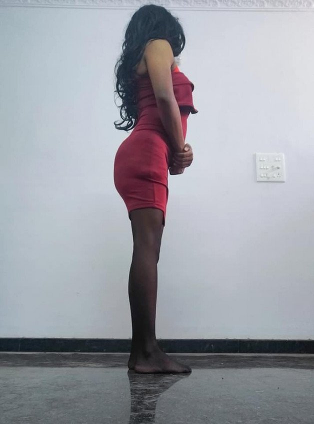 Photo by LGBTSL with the username @LGBTSL,  April 25, 2021 at 9:33 PM. The post is about the topic Ceylon Crossdressers and the text says 'indian crossdresser Gowri Lakshmi'