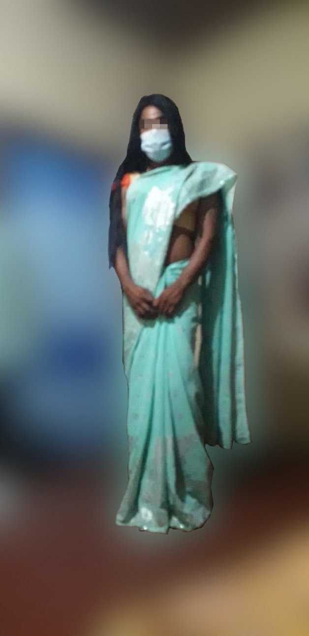 Photo by LGBTSL with the username @LGBTSL,  April 28, 2021 at 4:23 PM. The post is about the topic Ceylon Crossdressers and the text says 'sri lankan crossdresser - Nanda Malani'