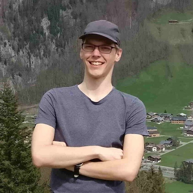 Photo by urxspyware with the username @urxspyware,  April 1, 2021 at 8:51 AM and the text says 'Picture of Alex while he was hiking in Austria'