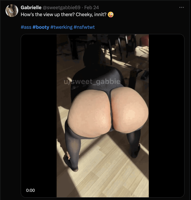 Photo by Phoenix with the username @WildPhoenix, who is a star user,  March 10, 2024 at 3:10 PM. The post is about the topic Big Booty Of Sharesome and the text says 'The view is 😘👌 #ass #booty #bigbutts #bigass #bigbooty'