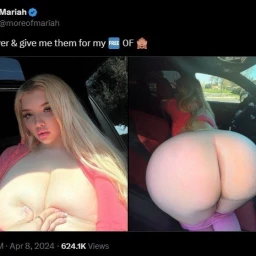 Photo by Phoenix with the username @WildPhoenix, who is a star user,  April 20, 2024 at 3:10 PM. The post is about the topic Big Booty Of Sharesome and the text says 'Take my money Mariah! #ass #booty #bigbutts #bigass #bigbooty'