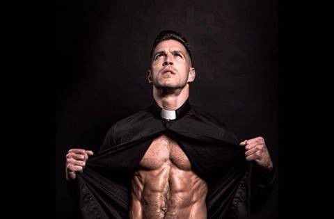 Watch the Photo by Schadenfreude with the username @Schadenfreude, posted on December 6, 2015 and the text says 'specialqueer:

The power of faith #Male  #priest  #blasphemy  #sfw  #beefcake'