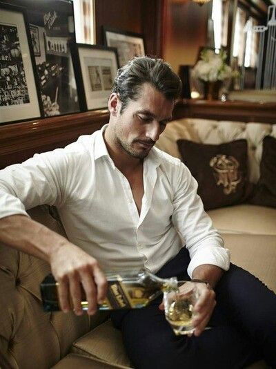 Photo by Schadenfreude with the username @Schadenfreude,  March 7, 2016 at 2:05 PM and the text says 'suedetaxi:

Monday. #Male  #whiskey  #job  #seated  #clothed  #David  #gandy  #Gideon'