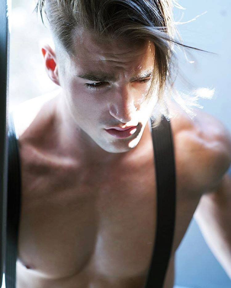 Photo by Schadenfreude with the username @Schadenfreude,  November 12, 2015 at 2:38 AM and the text says 'amanthing:

Visit amanthing Hunk Edition BlogWith 9 Different Categories of HOT MEN to Choose From #Male  #Rex  #sfw  #Mohawk  #suspenders  #braces  #overhead  #perspective'