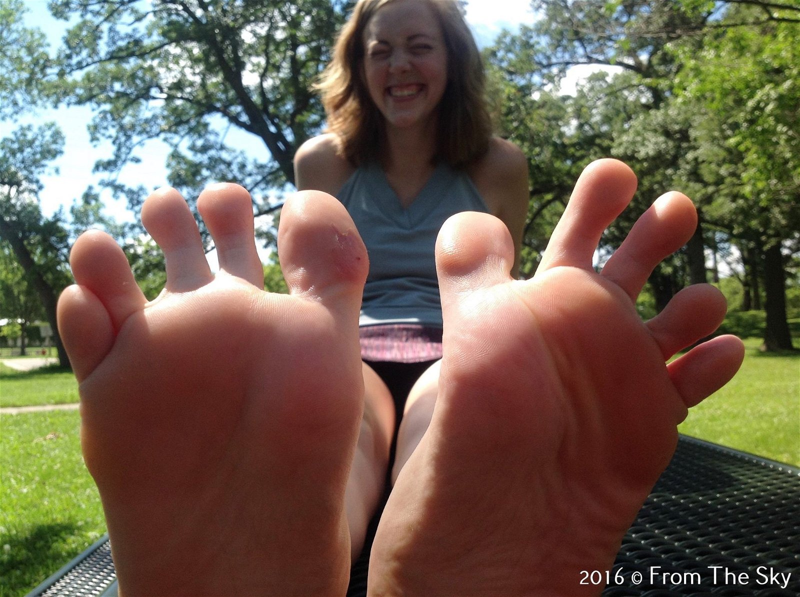 Photo by Mr.Spreads with the username @Soleman,  May 21, 2019 at 1:08 AM. The post is about the topic Toes and the text says 'Please show some love for the soles. #feet #soles #longtoes #women #big #bigfeet #spread #spreads #beautifulwomen #toes #arches #smell #bigsoles #widespread 

I do not own this content'