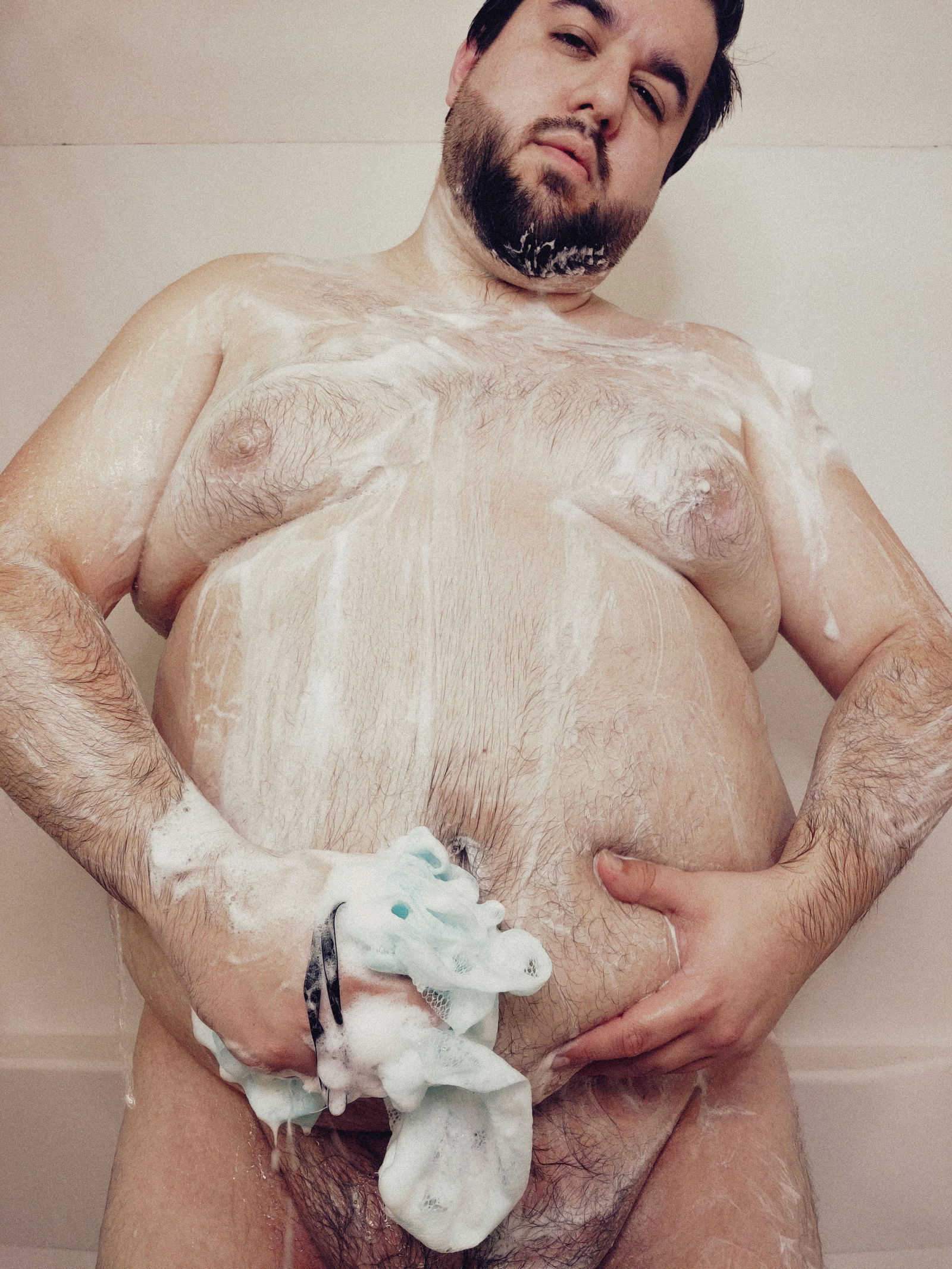 Photo by TheBearWannabe with the username @TheBearWannabe, who is a star user,  April 30, 2019 at 9:55 PM. The post is about the topic Bears Cubs and More and the text says 'Sharesome! I've missed you - Have a recent photo shoot of me actually being clean for once. Always down to have someone join me, though <3'