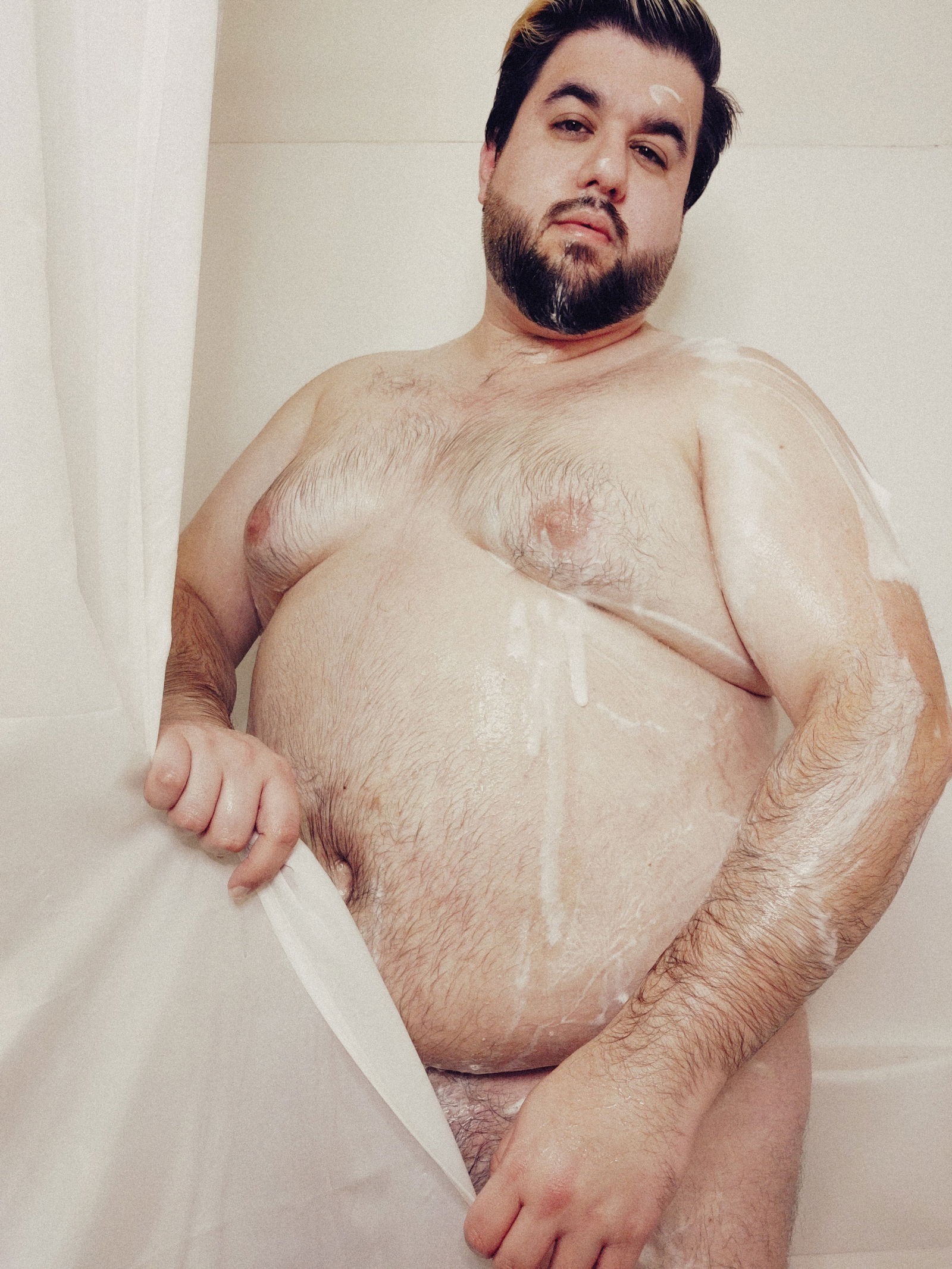 Photo by TheBearWannabe with the username @TheBearWannabe, who is a star user,  April 30, 2019 at 9:55 PM. The post is about the topic Bears Cubs and More and the text says 'Sharesome! I've missed you - Have a recent photo shoot of me actually being clean for once. Always down to have someone join me, though <3'