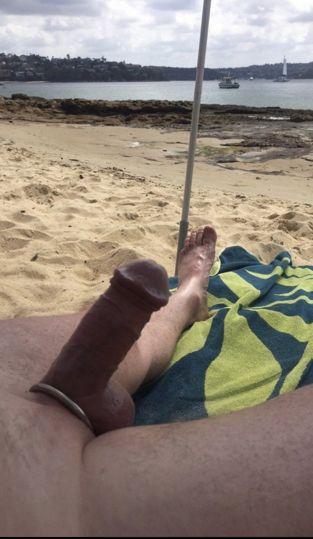 Album by Nudehiker with the username @Nudehiker,  July 11, 2023 at 11:53 AM. The post is about the topic Nudist Life and the text says 'Cobblers Beach, Sydney'