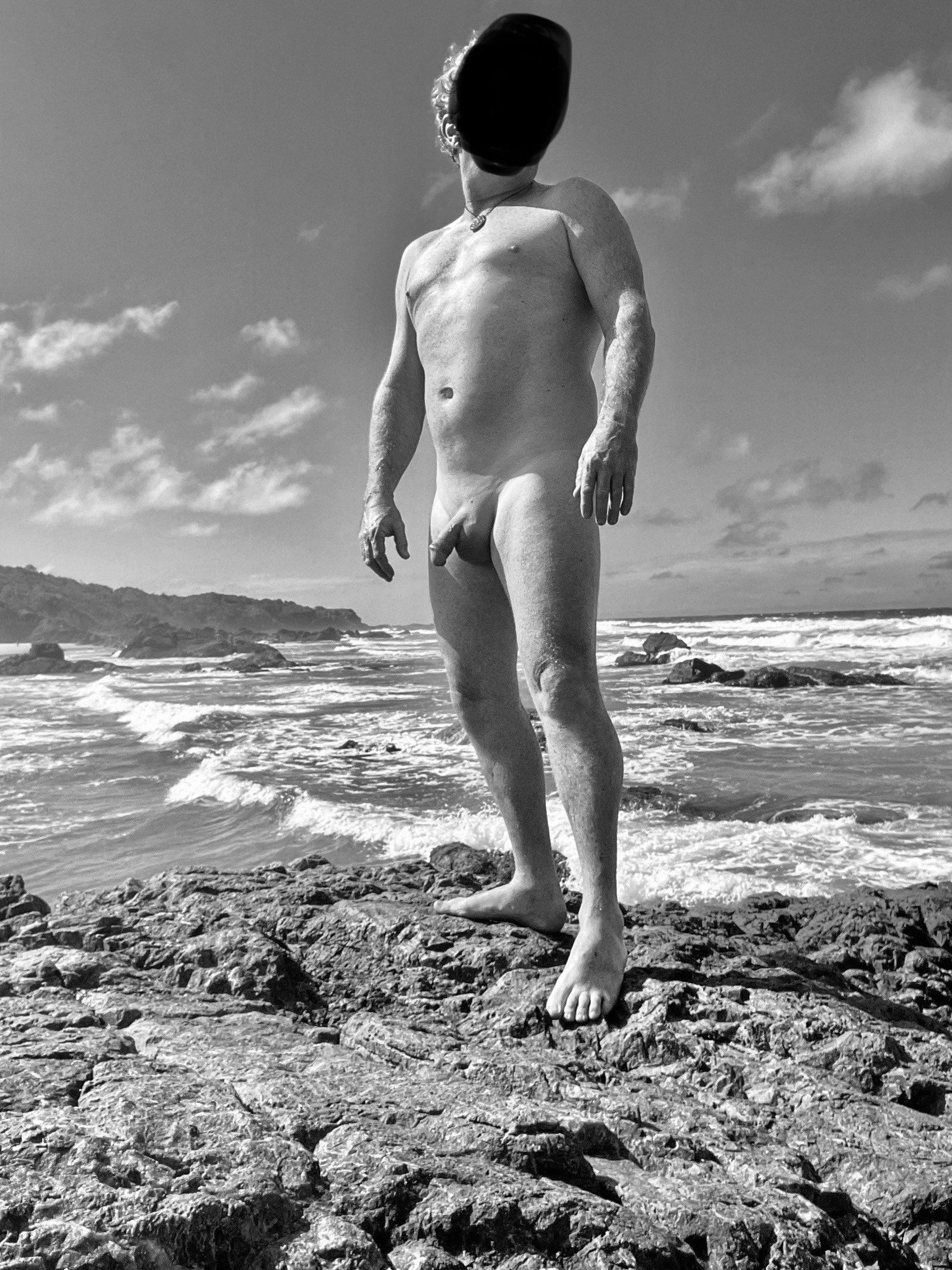 Album by Nudehiker with the username @Nudehiker,  March 31, 2024 at 2:01 PM. The post is about the topic Nudist Life and the text says 'Miners Beach Port Maquarie Northern NSW Australia. Not strictly  nude beach but sometimes you gotta bend the rules a little'