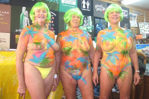 Photo by Olebiker with the username @olebiker,  March 19, 2024 at 5:25 PM. The post is about the topic Bodypainting