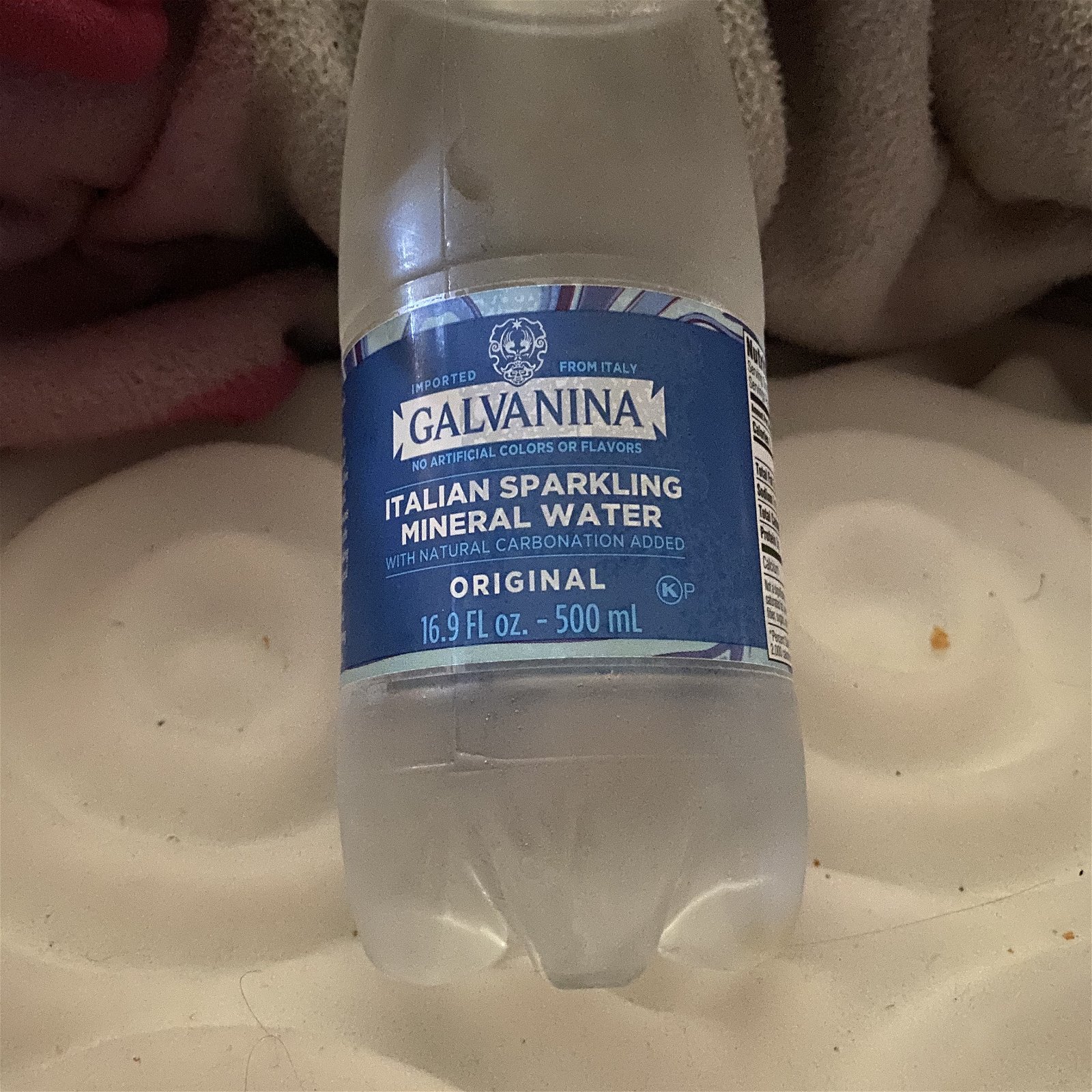 Photo by Luna Frost with the username @cannapoet, who is a star user,  June 18, 2020 at 7:02 PM and the text says 'New Favorite Sparkling Water, Found at Starbucks ❤️'