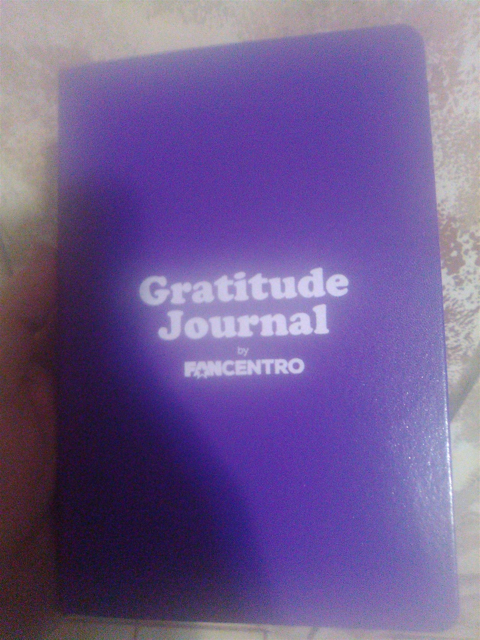 Photo by Luna Frost with the username @cannapoet, who is a star user,  December 17, 2019 at 2:01 AM and the text says 'Look what I got in the Mail today. Thankful to #Fancentro for sending me this Amazing Gratitude Journals'