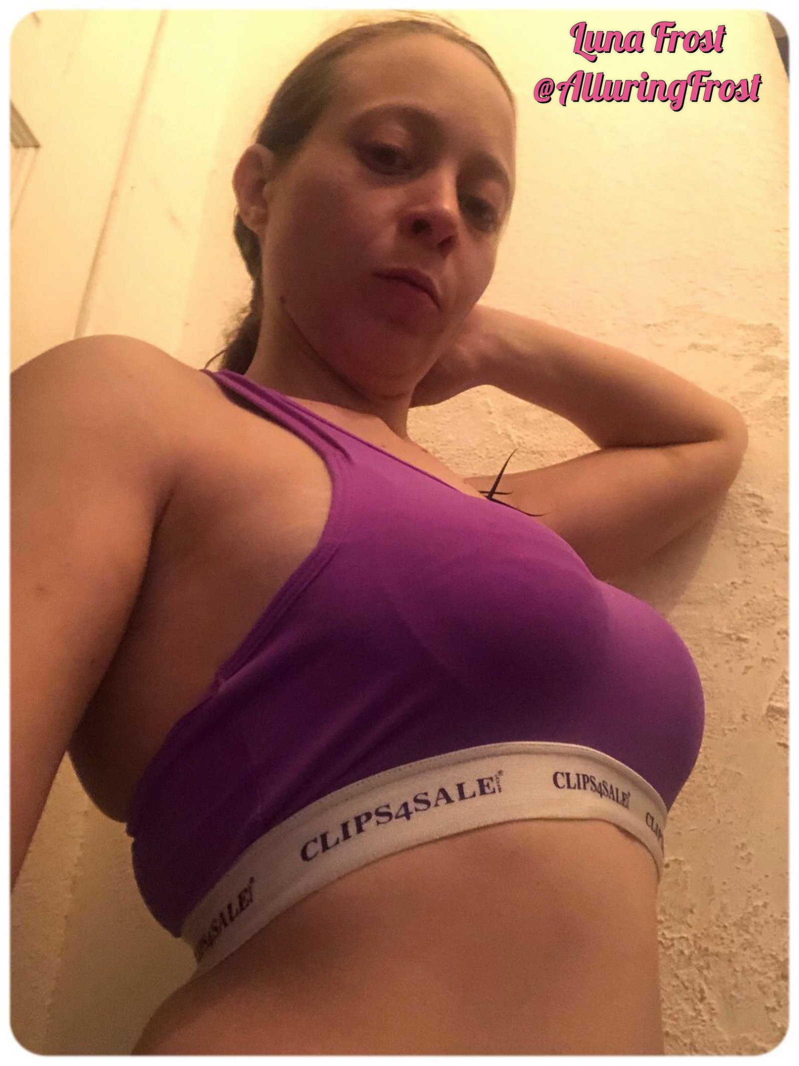 Photo by Luna Frost with the username @cannapoet, who is a star user,  September 24, 2019 at 7:18 PM and the text says 'Another Pic of me in the Clips4Sale Lingerie'