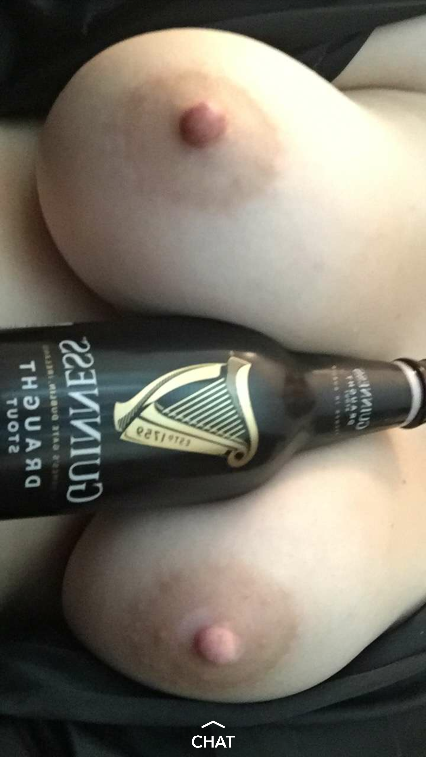 Photo by acresofass with the username @acresofass,  November 17, 2018 at 8:20 PM and the text says 'cockhungeryredhead:

Beer and boobies my two favorite things'