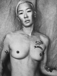 Photo by MajorVoyeur with the username @MajorVoyeur,  June 16, 2024 at 4:36 PM. The post is about the topic Celeboobs and the text says '[06/16] Happy 🥳 #Celeboob Birthday 🎂  | Jenny Shimizu - an American model and actress. She became the first Asian model to walk for the highly influential catwalk Prada and also became the first minority model to open the show'