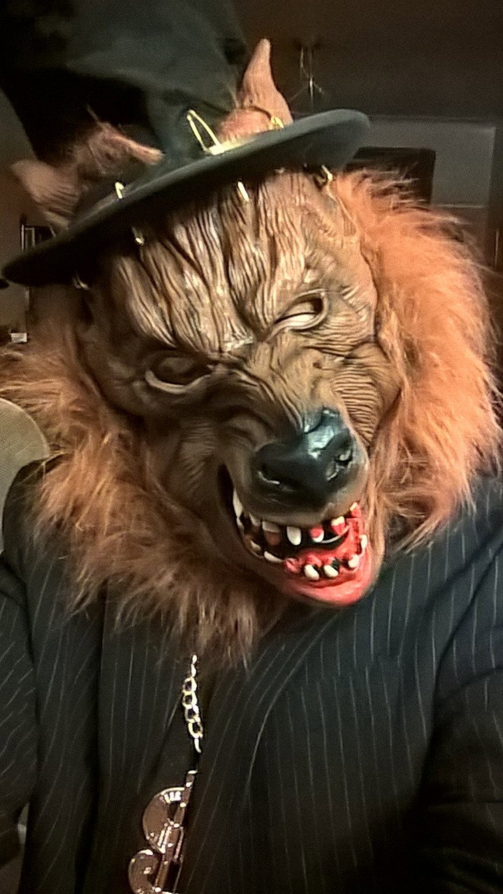 Photo by CatBoi with the username @CatBoi, who is a verified user,  December 21, 2018 at 5:37 PM. The post is about the topic Masks and the text says '#mask #masks #wolf #werewolf #wolfmask #costume #cosplay'