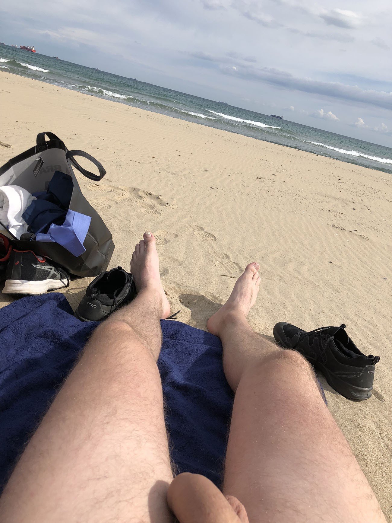 Photo by Bakk with the username @Bakk, who is a verified user,  December 10, 2018 at 4:47 PM. The post is about the topic Nude Beach and the text says 'Summer memories..'