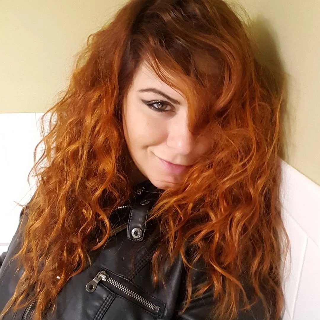 Photo by icurves with the username @icurves,  December 29, 2015 at 4:41 PM and the text says 'londonandrews:

I woke up like this… ! #bighairdontcare #80srockhair #redhead


Just wow. Just wow'