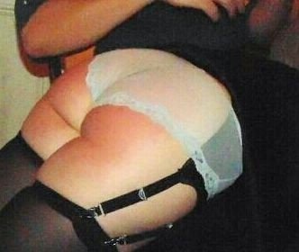 Photo by UrbanSpanker with the username @UrbanSpanker,  February 25, 2021 at 5:22 PM. The post is about the topic Ladies Spanked for Fun and the text says 'Love the sight of a spanked bottom seen through sheer knickers'